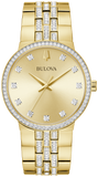 Crystal Bulova Mens Watch Set 98K113