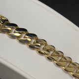 14K 9mm Miami Cuban Link San Judas Tadeo Bracelet