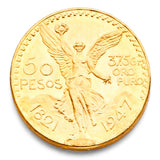 14K Yellow Gold 50 Pesos Centenario